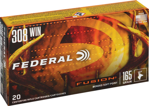 FEDERAL FUSION 308 WIN 165GR