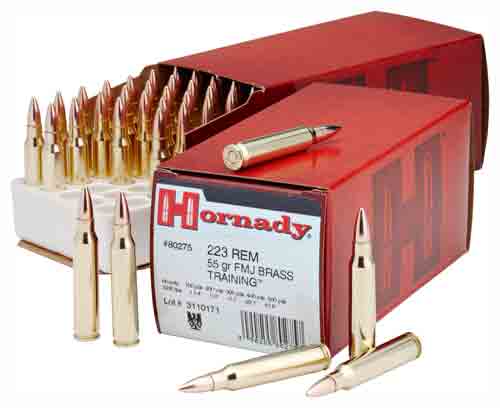 HORNADY 223 REM 55GR FMJ