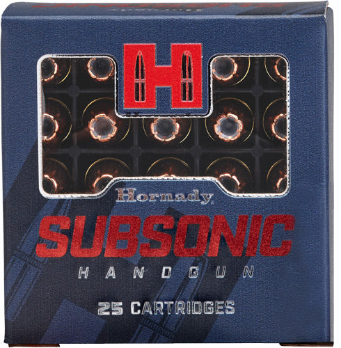 HORNADY SUBSONIC 9MM LUGER