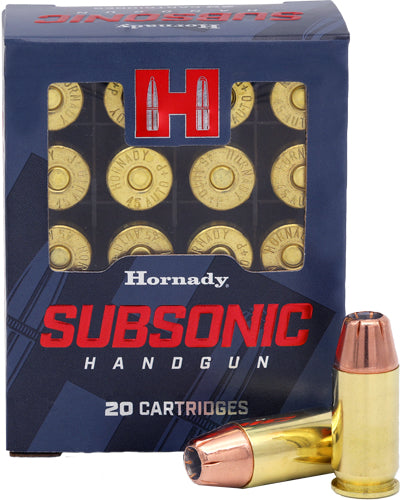 HORNADY SUBSONIC 45 ACP 230GR