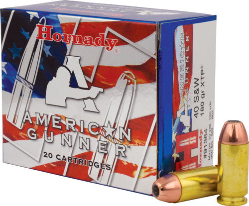 HORNADY AMERICAN GUNNER 40 SW