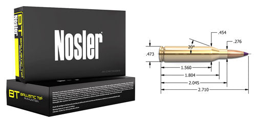 NOSLER 243 WIN 90GR BALLISTIC