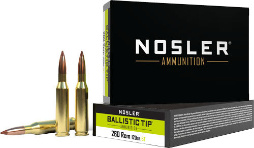 NOSLER 260 REM 120GR
