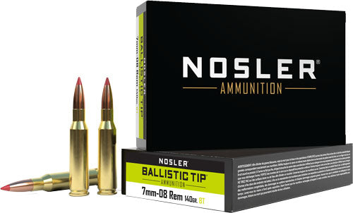NOSLER BT 7MM-08 REM 140GR