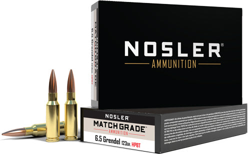 NOSLER MATCH GRADE 6.5 GRENDEL