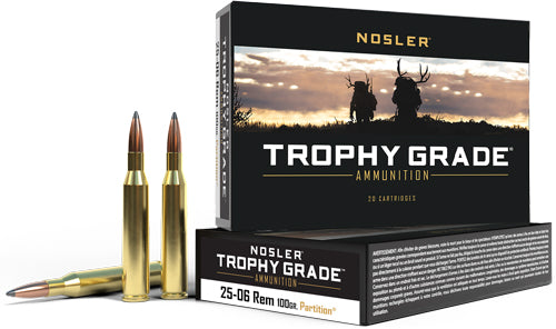 NOSLER TROPHY 25-06 REM 100GR