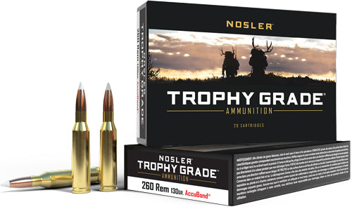 NOSLER TROPHY GRADE 260 REM