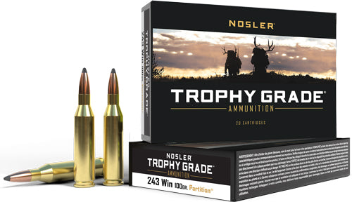 NOSLER TROPHY 243 WIN 100GR