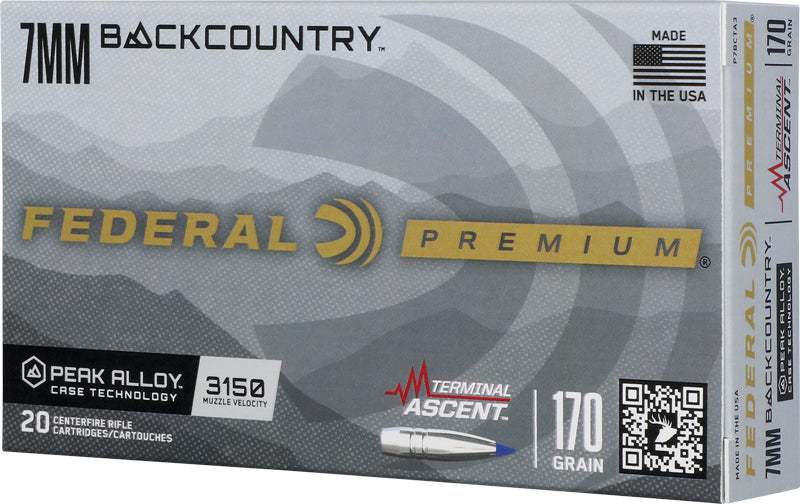 FEDERAL 7MM BC 170GR TERMINAL