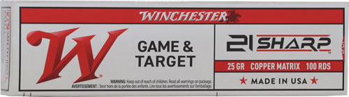 WINCHESTER USA 21 SHARP 25GR
