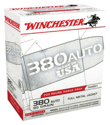 WINCHESTER USA 380 ACP 95GR