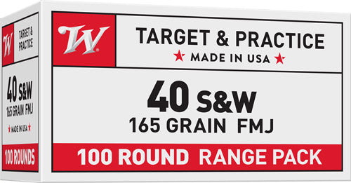 WINCHESTER USA 40 SW 165GR FMJ