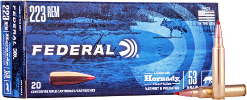 FEDERAL 223 REM 53GR V-MAX