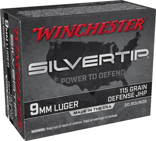 WINCHESTER SILVERTIP 9MM LUGER