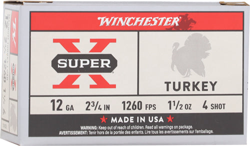 WIN AMMO SUPER-X TURKEY 12GA.
