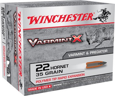 WINCHESTER VARMIT-X 22 HORNET