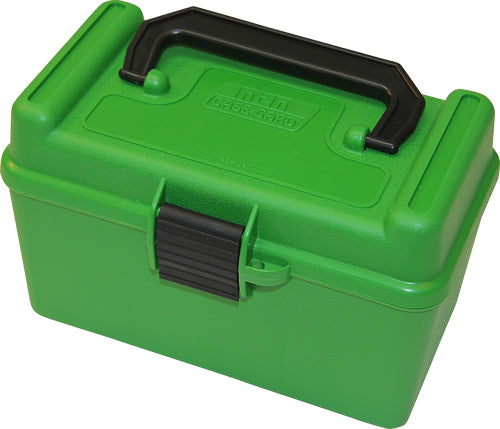 MTM DELUXE AMMO BOX 50-ROUNDS