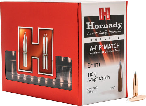 HORNADY BULLETS 6MM .243