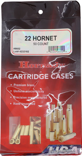 HORNADY UNPRIMED CASES 22