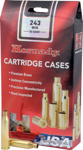 HORNADY UNPRIMED CASES 243 WIN