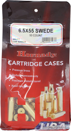 HORNADY UNPRIMED CASES 6.5X55
