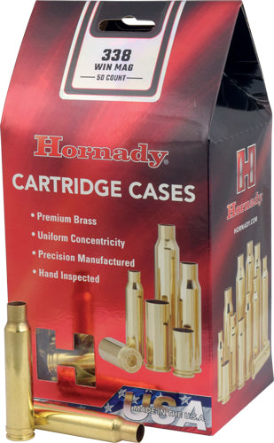 HORNADY UNPRIMED CASES 338 WIN