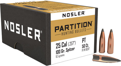 NOSLER BULLETS 25 CAL .257