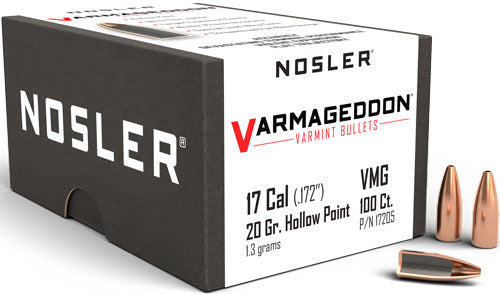 NOSLER BULLETS 17 CAL .172