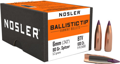 NOSLER BULLETS 6MM .243