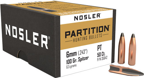 NOSLER BULLETS 6MM .243
