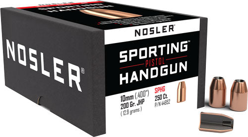 NOSLER BULLETS 10MM .400