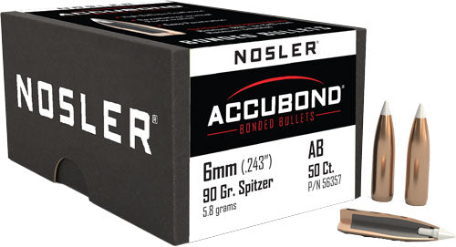 NOSLER BULLETS 6MM .243