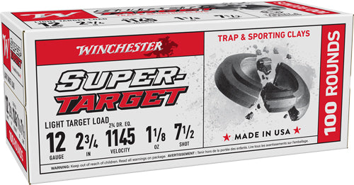 WINCHESTER TARGET 12GA 2.75"