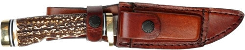 Uncle Henry Knife Next Gen - Staglon 5" Blade W/lthr Sheath