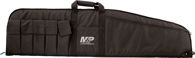 S&w M&p Duty Series Gun Case - Small 45" W/ar Mag Pouches Blk