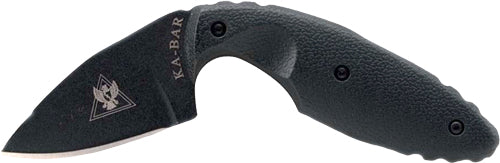 Ka-bar Tdi Knife Plain Edge - 2.3125" W/sheath Black