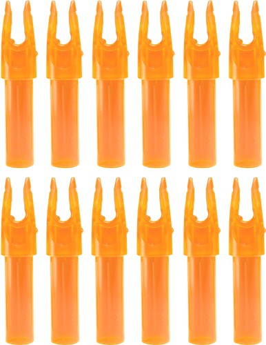 Carbon Express Nock Launchpad - Precision Orange .244 Id 12pk<