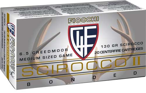 Fiocchi 6.5 Cm 130gr Scirocco - 20rd 10bx/cs !