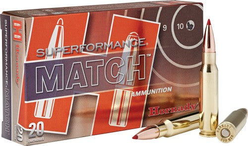 Hornady Spf Match 308 Win - 168gr Eld Match 20rd 10bx/cs