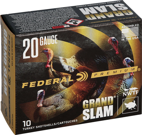 Federal Grand Slam 20ga 3" - 1-5/16oz #5 10rd 5bx/cs