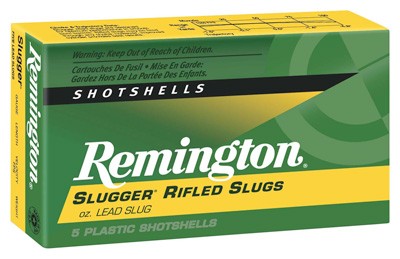 Remington Slugger 12ga 3" 1oz - Rifled Slug 5rd 50bx/cs