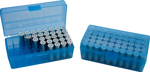 Mtm Deluxe Ammo Box 50-rounds - Rifle 223 Rem To 204 Ruger Cb