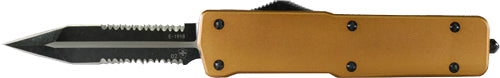 Templar Knife Large Otf Bronze - 3.5" Black Dagger Aluminum!