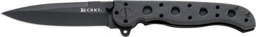Crkt M16-01kz 3" Fine Edge - Spear Point Black Blade