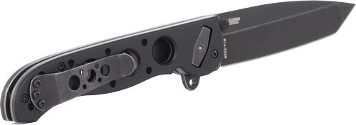 Crkt M16-02db 3.1" Plain Edge - Tanto Black Bld W/deadbolt Ast