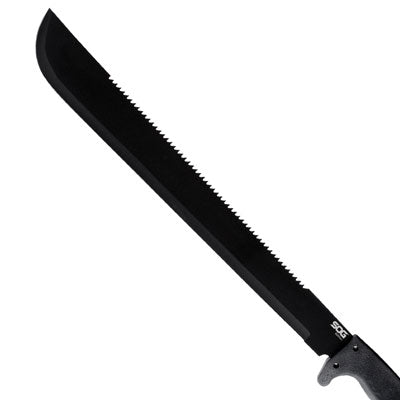 Sog Machete Sogfari 18" - Black W/sheath