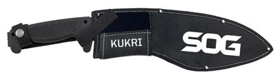 Sog Machete Sogfari Kukri - Black W/sheath