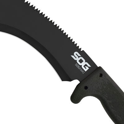 Sog Machete Sogfari Kukri - Black W/sheath