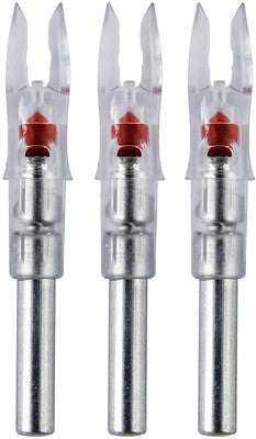 Nockturnal Lighted Nock - S-series Red 3/pack