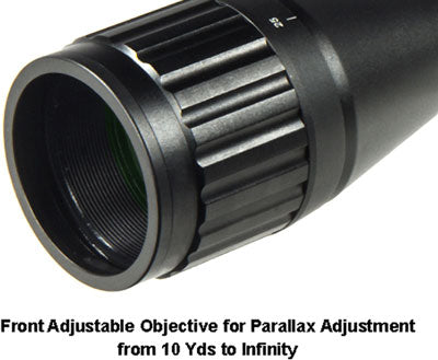 Utg Scope 6-24x50 1" Ao - 36 Color Illuminated Mil-dot